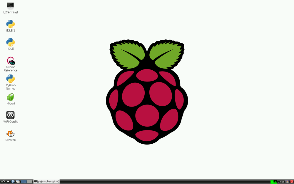 Raspberry Pi - Bureau de Raspbian