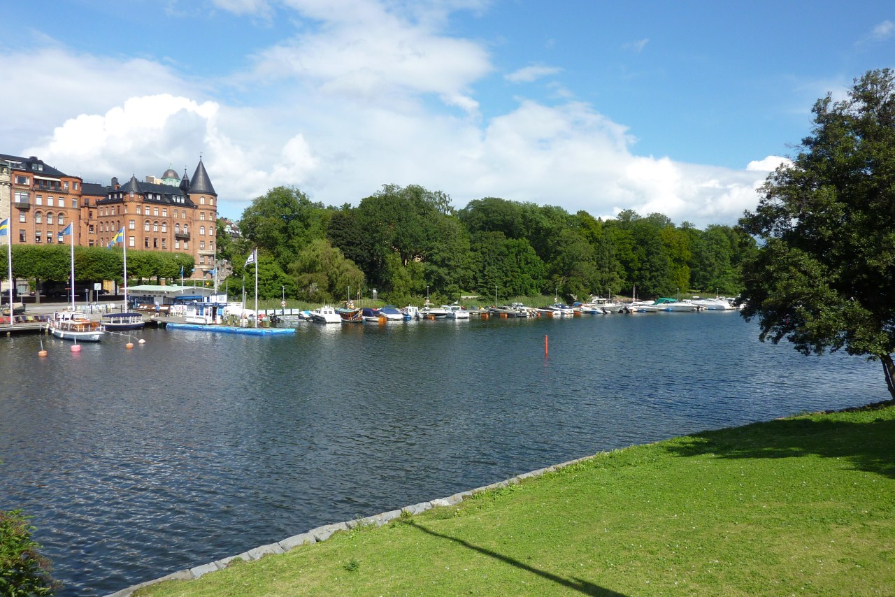 Vue depuis l'île de Skansen/Djurgården