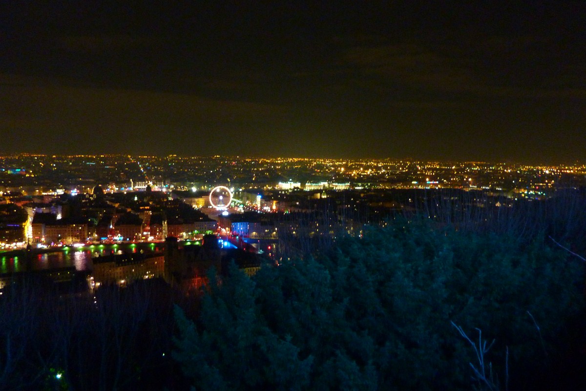 Lyon vu de la Basilique de Fourvière