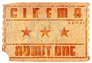 Billet de cinéma